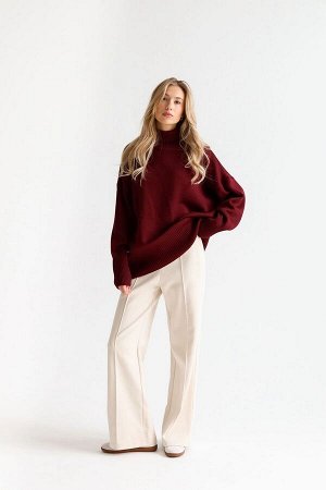 Свитер женский бордо (one size)