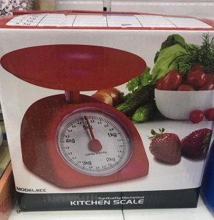 Кухонные весы механические с тарелкой