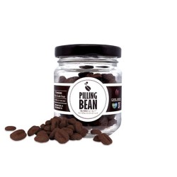KR/Pilling Bean Скраб-мыло в банке Coffee Scrub Cleanser, 50гр. /стеклянная банка