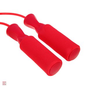 Беспроводная скакалка d5мм, утяжелители d6.5см, 4 цвета