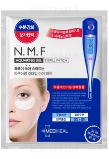 Mediheal Патчи для кожи вокруг глаз гелевые N.M.F Aquaring Gel пептиды, против отеков 1/5