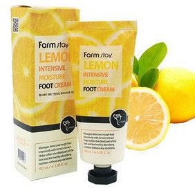 КR/ FarmStay Крем для ног Lemon Intensive Moisture Foot Cream (Лимон), 100мл