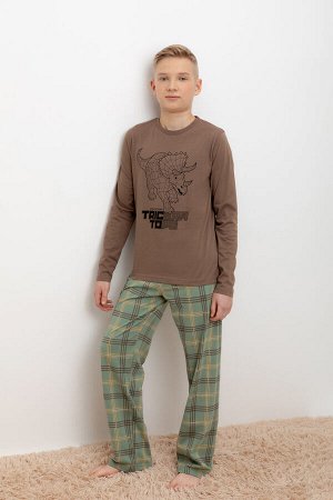 Пижама(Весна-Лето)+boys (сосновая кора, текстильная клетка)