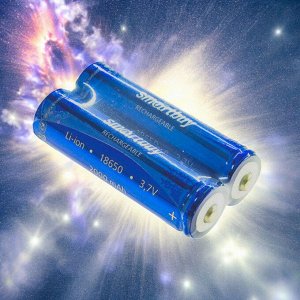 Аккумуляторы 2000 mAh (упаковка 2 шт.) для фонарика, зарядных устройств и др. Smartbuy LI18650-2000 mAh (SBBR-18650-2S2000)