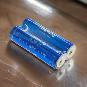 Аккумуляторы 2000 mAh (упаковка 2 шт.) для фонарика, зарядных устройств и др. Smartbuy LI18650-2000 mAh (SBBR-18650-2S2000)