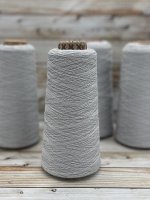 Пряжа для вязания, 100 гр., Zwirn 100% меринос гребенной 1500м/100г  Светло-серый
