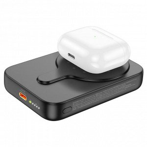 Внешний аккумулятор с беспроводной зарядкой Hoco Power Bank Magnetic Wireless Charging J117A, PD20W, QC3.0, 10000 mAh