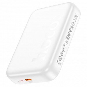 Внешний аккумулятор с беспроводной зарядкой Hoco Power Bank Magnetic Wireless Charging J117A, PD20W, QC3.0, 10000 mAh