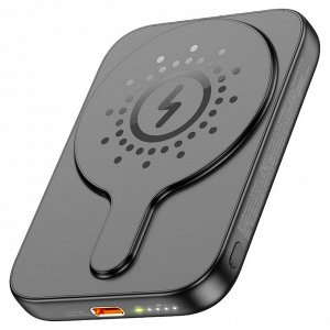 Внешний аккумулятор с беспроводной зарядкой Hoco Power Bank Magnetic Wireless Charging J117, PD20W, QC3.0, 5000 mAh