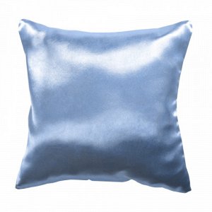 Чехол для подушки из блэкаута "Элегия" 40*40 с клапаном 15см  светло-синий