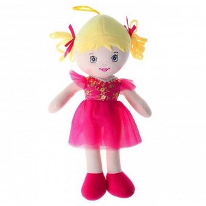 Кукла текстиль Принцесса с хвостиками 30 см 2496543