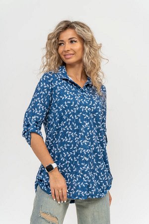 Рубашка Варианты расцветки: индиго
Ткань: кулирка, Состав: 100% хлопок
Женская стильная туника - рубашка выполнена из 100% хлопчатобумажного полотна. Новый дизайн и отличное качество делает изделие мо