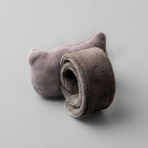 Арт Узор Игольница на браслете «Кошка», 23 * 6,5 см, цвет серый МИКС