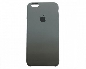 Чехол iPhone 6/6S Plus Silicone Case в упаковке темно-серый