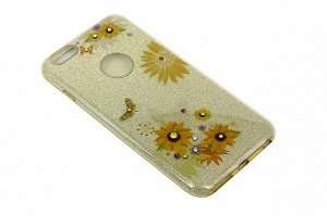 Чехол iPhone 6/6S Plus PGS Shine Sunflower золото