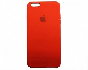 Чехол iPhone 6/6S Plus Silicone Case в упаковке красный