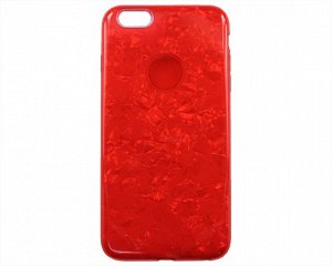 Чехол iPhone 6/6S Plus Pearl красный