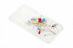 Чехол iPhone 6/6S Plus Fashion Case Цветы разноцветные