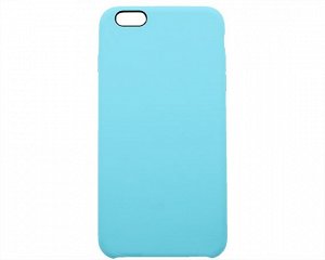 Чехол iPhone 6/6S Plus Silicone голубой (тех упак)