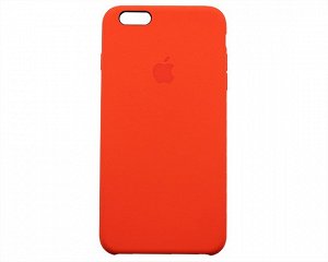 Чехол iPhone 6/6S Plus Silicone Case в упак оранжевый