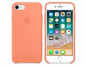 Чехол iPhone 7/8 Plus Silicone Case в упаковке персиковый