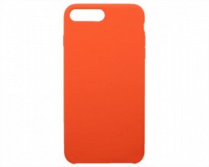 Чехол iPhone 7/8 Plus Silicone оранжевый (тех упак)