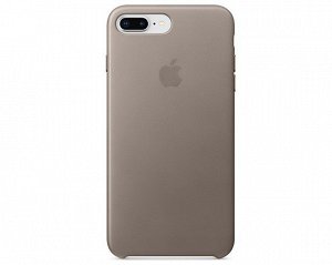Чехол iPhone 7/8 Plus Leather Case в упаковке серый