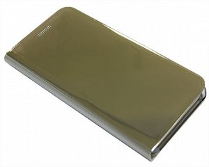 Чехол книжка iPhone 7/8 Plus Mirror серебро