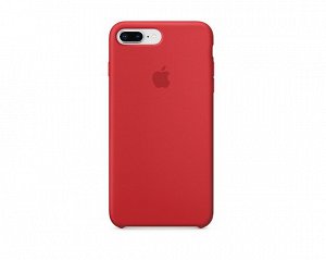 Чехол iPhone 7/8 Plus Silicone Case в упаковке красный