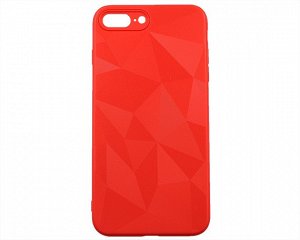 Чехол iPhone 7/8 Plus Геометрия (красный)