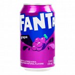 Газированный напиток со вкусом винограда Fanta Grape / Фанта  350 мл