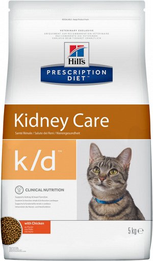 Hill's PD Feline k/d д/кош при патологии почек 5кг