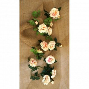 Гирлянда с розовыми розами 210см