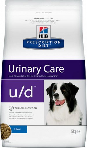 Hill's PD Canine u/d д/соб при почечной недостаточности 5кг