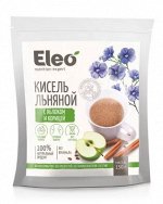Кисель льняной с яблоком и корицей