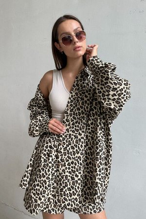 Костюм  DENIM066/01/Леопард