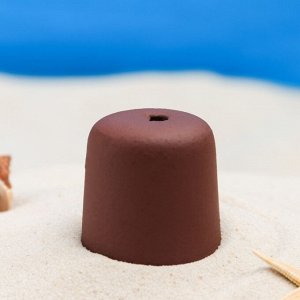 ВЫВОДИМ Декор керамический для аквариума "Укрытие для креветок", 4 х 3,9 х 3,9 см, коричневый 9699487