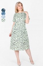 Платье Синди Х-449 (46-62) кулирка