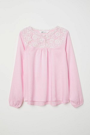 Блузка Светло-розовый