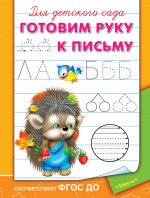 (Раскр) Для детского сада.  Готовим руку к письму (3314)