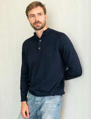 Джемпер тонкой вязки с застежкой на пуговицы