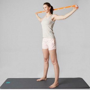 Майка для фитнеса и пилатеса женская 520 GYM STRETCHING DOMYOS