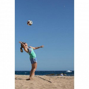 Майка для пляжного волейбола женская BV 500 зеленая KIPSTA