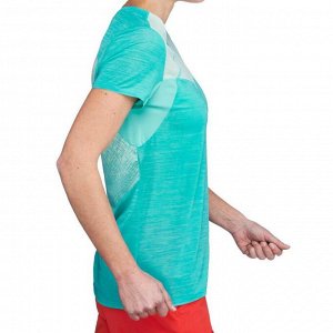 Женская футболка для легкоходства FH500 helium QUECHUA