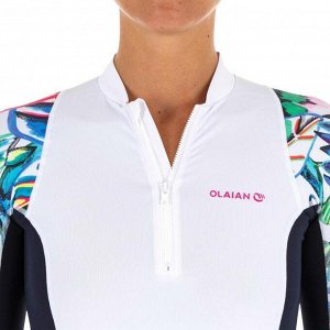 Женская анти-УФ футболка с длинными рукавами 500 OLAIAN