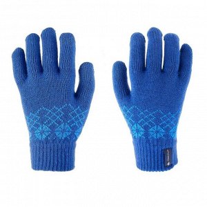 Детские трикотажные перчатки для походов SH100 утепленные QUECHUA