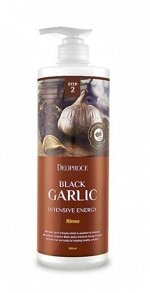 Бальзам для волос с экстрактом черного чеснока от выпадения DEOPROCE BLACK GARLIC RINSE (1000ML)