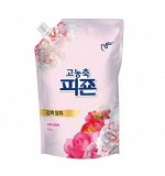 Кондиционер для белья Pigeon Romantic Flower аромат «Романтический цветок» 1600 мл, мягкая упаковка