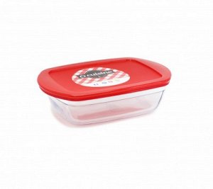 Блюдо прямоугольное с крышкой Pyrex O CUISINE 28x20x8см, 2.6л