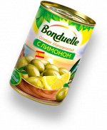 Оливки фарш.лимон Бондюэль 314мл 1*12ж/б, шт